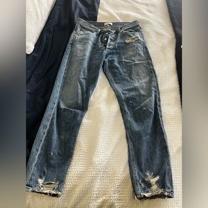 Agolde straight leg denim jeans